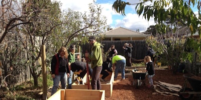 Permablitz South Kingsville (edible garden working bee)