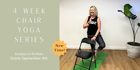 4 Week Chair Yoga Series