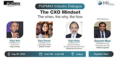 PGPMAX Industry Dialogue