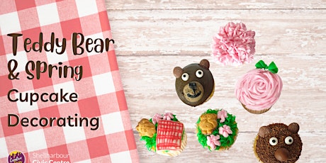 Teddy Bear Cupcake Decorating 1:30pm - 2:15pm