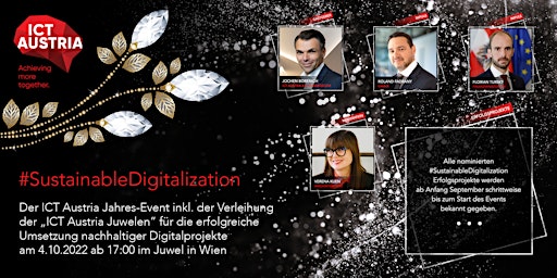 #SustainableDigitalization – der ICT Austria Jahres-Event 2022