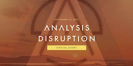 ANALYSIS DISRUPTION: How to build proactive services?