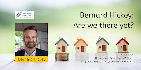 OCT FORUM: BERNARD HICKEY - Are we there yet?