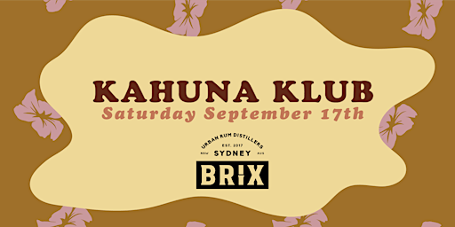Kahuna Klub : Mix Your Own Spiced Rum with BRIX Distillers!