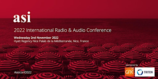 2022 asi International Radio & Audio Conference
