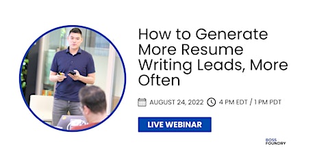 How to Generate More Resume Writing Leads, More Often
