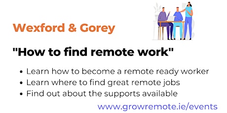 How to find remote work in Co. Wexford (afternoon event)