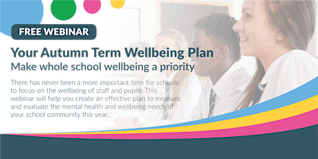 Your Autumn Term Wellbeing Plan