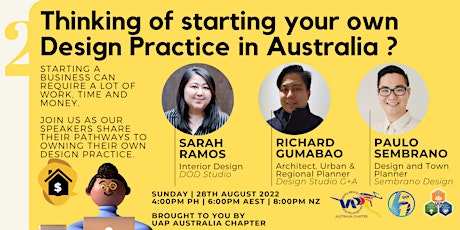 Sharing Session: Starting your own Design Practice in Australia