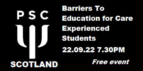 Barriers To Education for Care Experienced Students