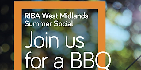RIBA West Midlands Summer Social 2017 primary image
