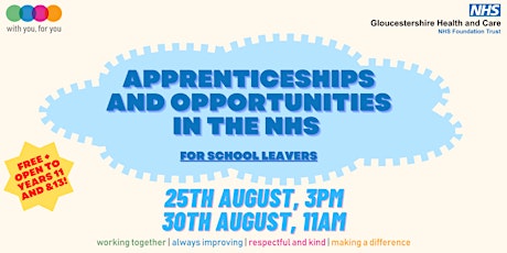 Apprenticeships and Opportunities in the NHS  - Online Workshop