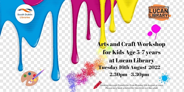 Arts and Craft Workshop  for Kids Age 5-7 years