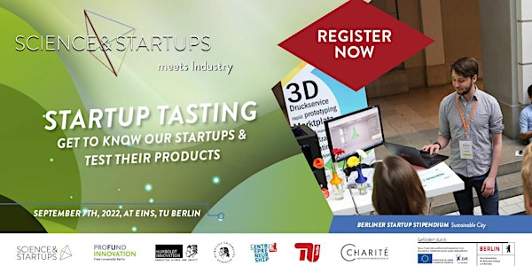 Startup Tasting by Science & Startups