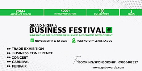 Grand Nigeria Business Festival & Award