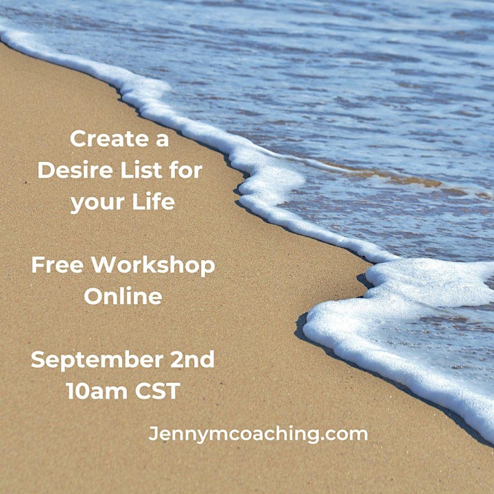 Create a Desire List for your Life image