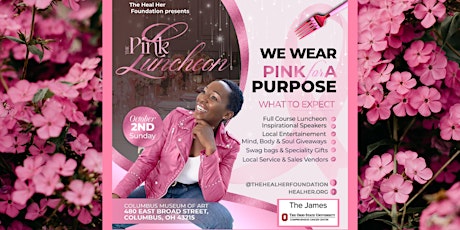 The Pink Luncheon, in honor of Breast Cancer Awareness Month
