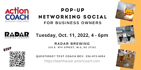 Pop-up Networking Social for Business Owners