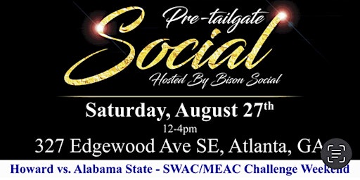 Pre Tailgate Party hosted by Bison Social