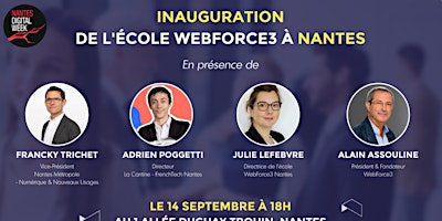Inauguration Ecole WebForce3 Nantes