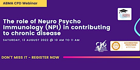 The role of Neuro Psycho Immunology in contributing to chronic disease