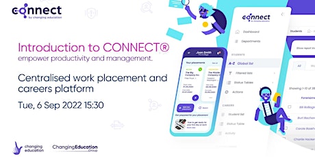 Introducing CONNECT® Centralised Work Placement & Careers Platform