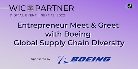 Entrepreneur Meet & Greet  with Boeing  Global Supply Chain Diversity