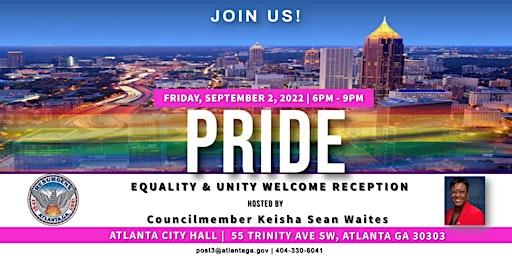 Equality and Unity Welcome Reception
