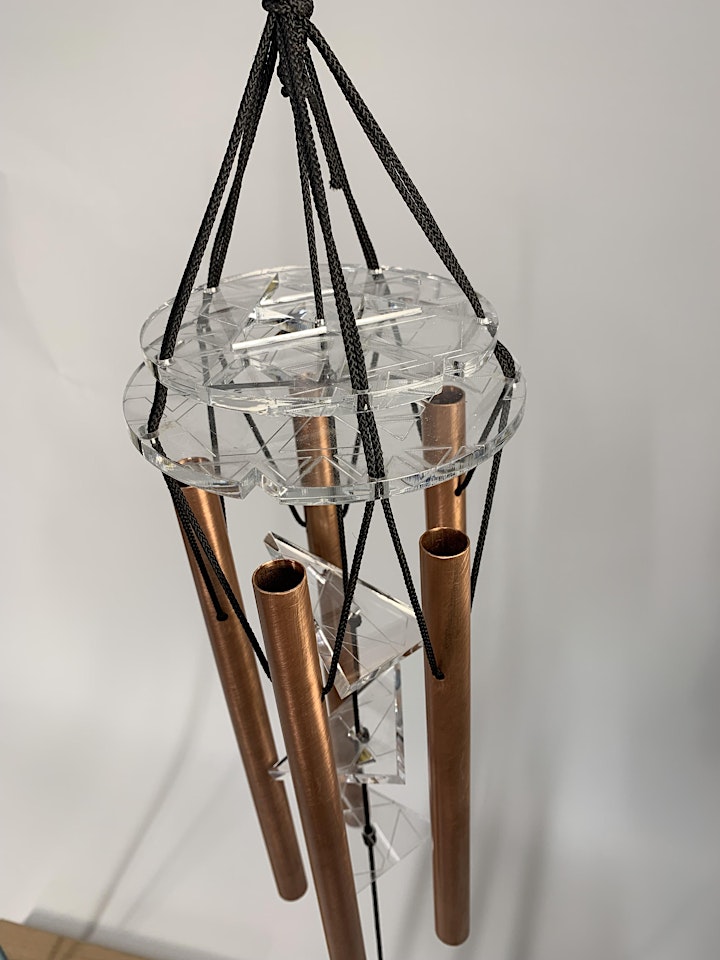 An Intro to Digital Design and the Laser: Make a Windchime (Age 18+) image