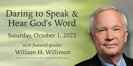 Myers Lecture 2022 | Daring to Speak and Hear God's Word