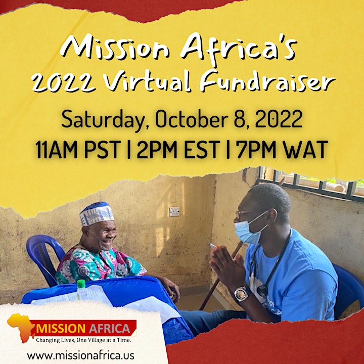 Mission Africa's 2022 Virtual Fundraiser image