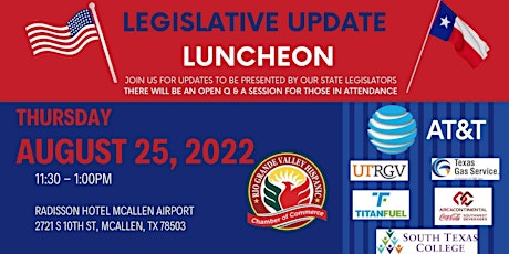 Legislative Update Luncheon 2022