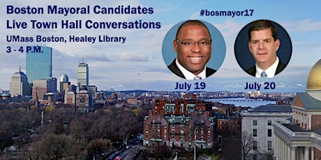 Boston Mayoral Candidates Live Town Hall Conversations primary image
