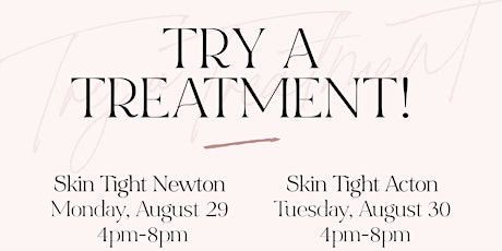 Try A Treatment Event