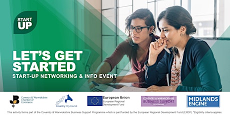 Start Up Networking & Information Event – Coventry