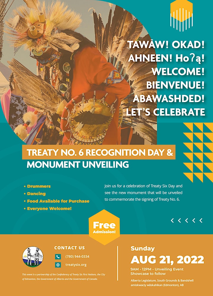 Treaty No. 6 Recognition Day & Monument Unveiling image
