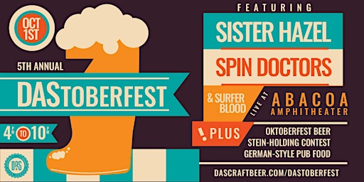 DAStoberfest feat. SISTER HAZEL & SPIN DOCTORS W/ Surfer Blood - Jupiter