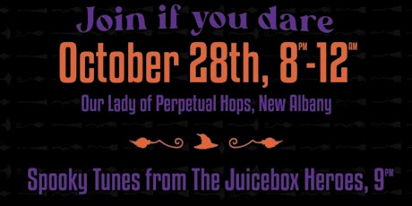 Dancing for Denise- Costume Party w/ The Juice Box Heros @ OLPH Brewery
