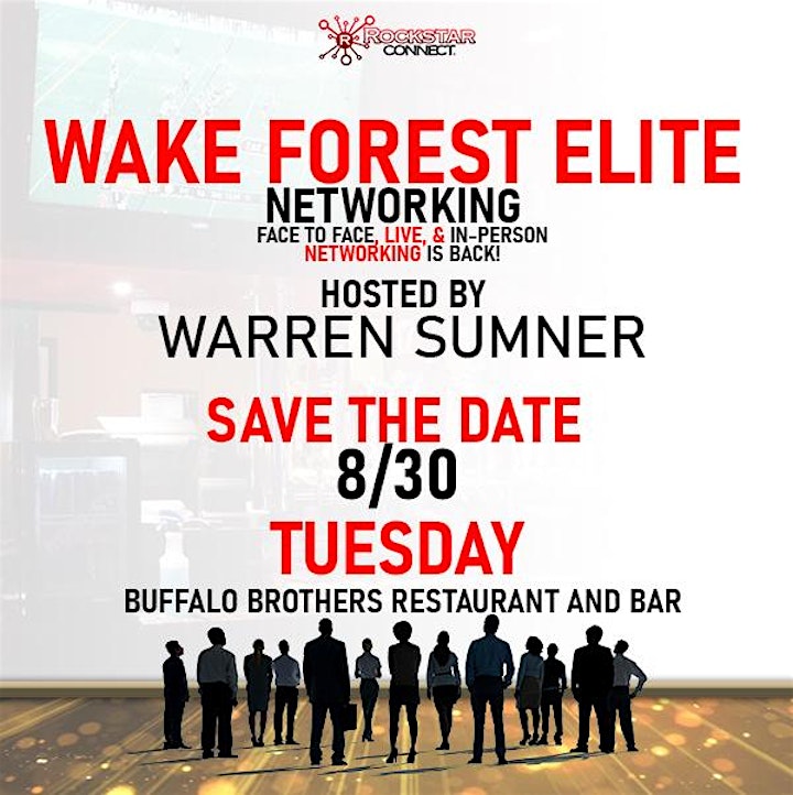 Free Wake Forest Elite Rockstar Connect Networking Event (August, NC) image