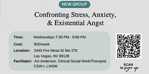 Confronting Stress, Anxiety, & Existential Angst