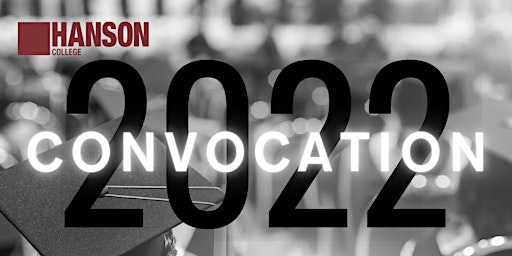 Hanson College November 2022 Convocation (British Columbia)