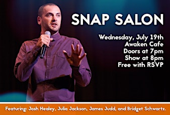 Snap Salon feat Josh Healey, Julia Jackson, James Judd & Bridget Shwartz primary image
