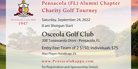 Pensacola (FL) Alumni Chapter Charity Golf Tournament