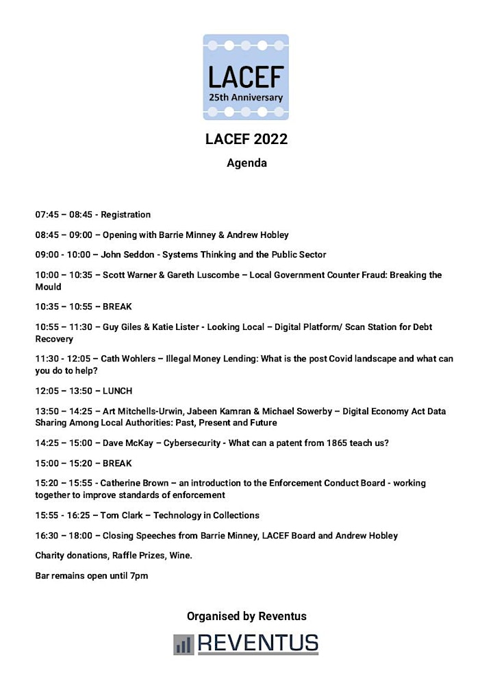 LACEF 25th Anniversary Conference 2022 image