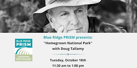 Blue Ridge PRISM presents Doug Tallamy (Zoom)