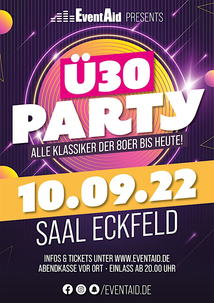 Ü30 Party Eckfeld 10.09.2022: Bild 