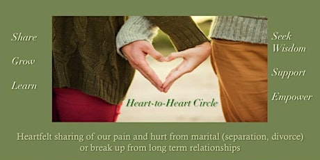 Relationship Woes - Heart-To-Heart Circle primary image