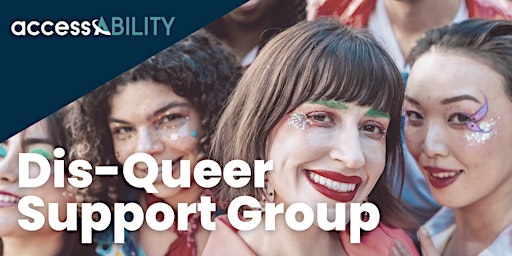Imagem principal do evento Dis-Queer: A Disability LGBTQIA+ Support Group