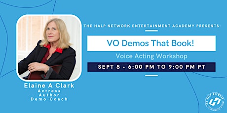 VO Demos That Book! with Elaine A.Clark