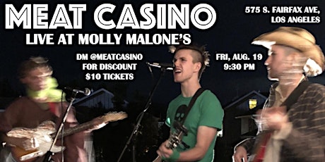 Meat Casino: Live at Molly Malone's